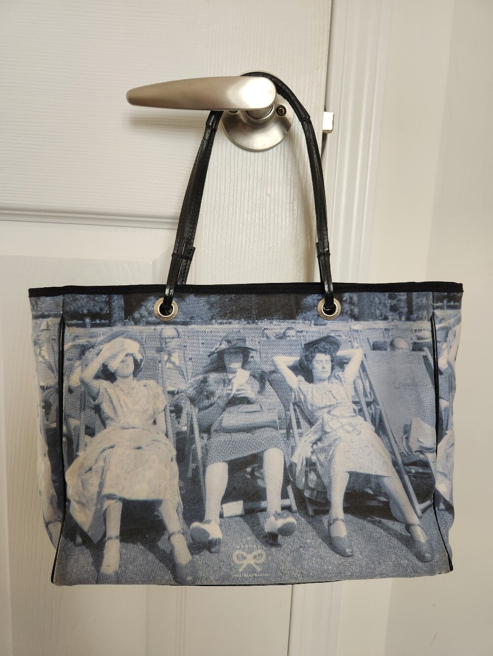 Anya Hindmarch London printed tote bag - Picture 4 of 11